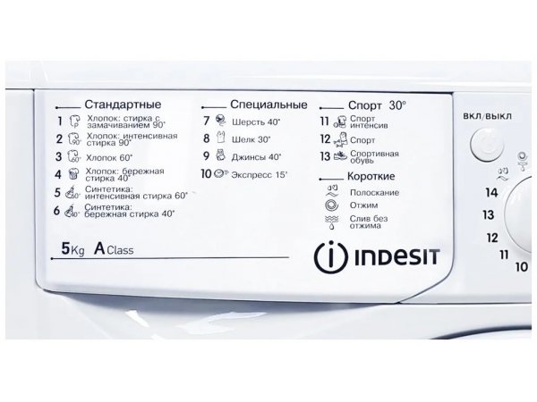 Стиральная машина Indesit IWSB 5085 Стиральная машина Indesit IWSB 5085