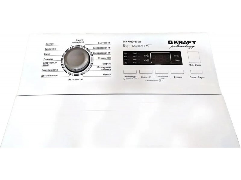 Стиральная машина Kraft TCH-UMD8304W