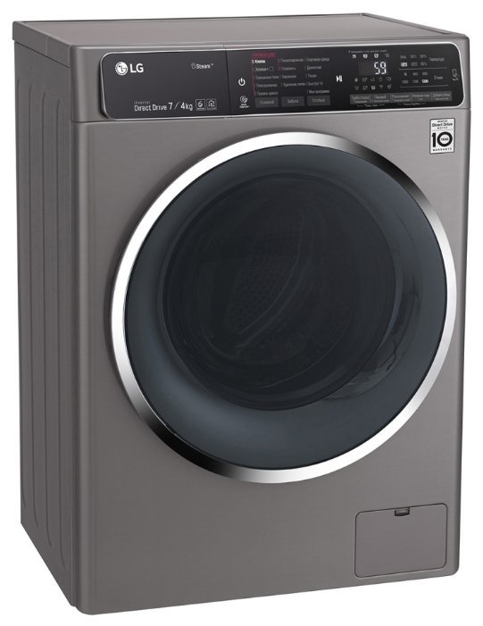 LG F2H7HG2S функция TrueSteam пар антиаллергенная обработка белья