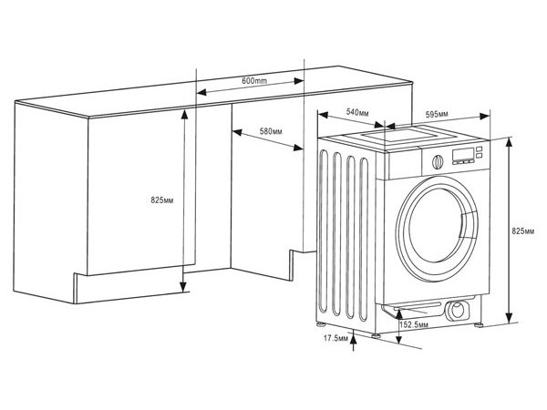 Стиральная машина Midea WMB6121