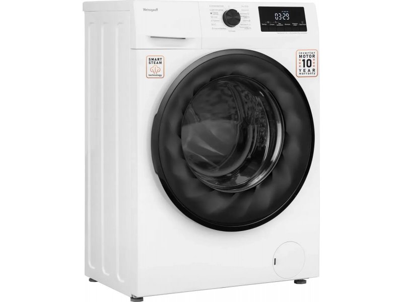 Стиральная машина узкая Weissgauff WM 4657 Inverter Steam