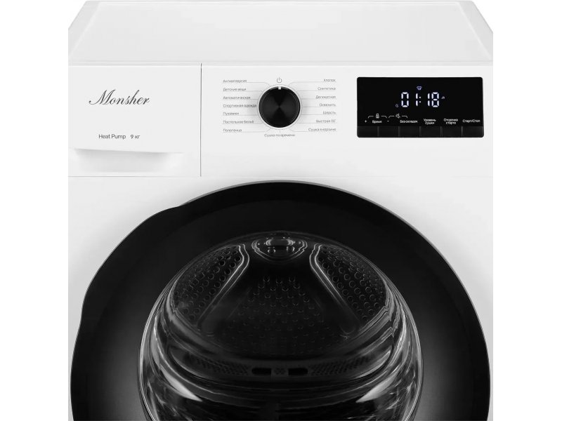 Сушильная машина Monsher High-Tech MDM 660 Blanc белый Сушильная машина Monsher High-Tech MDM 660 Blanc белый