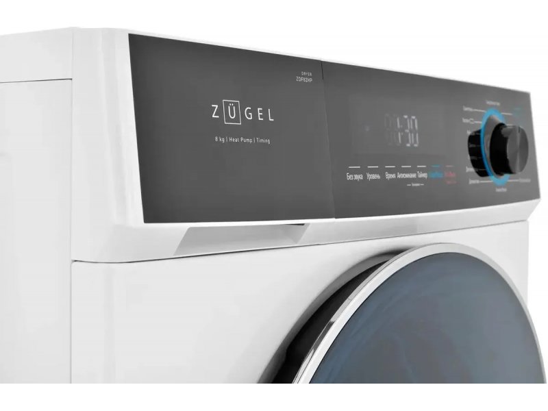 Сушильная машина Zugel ZDF82HP белый