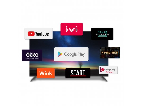 LED телевизор Haier 43 Smart TV MX Light
