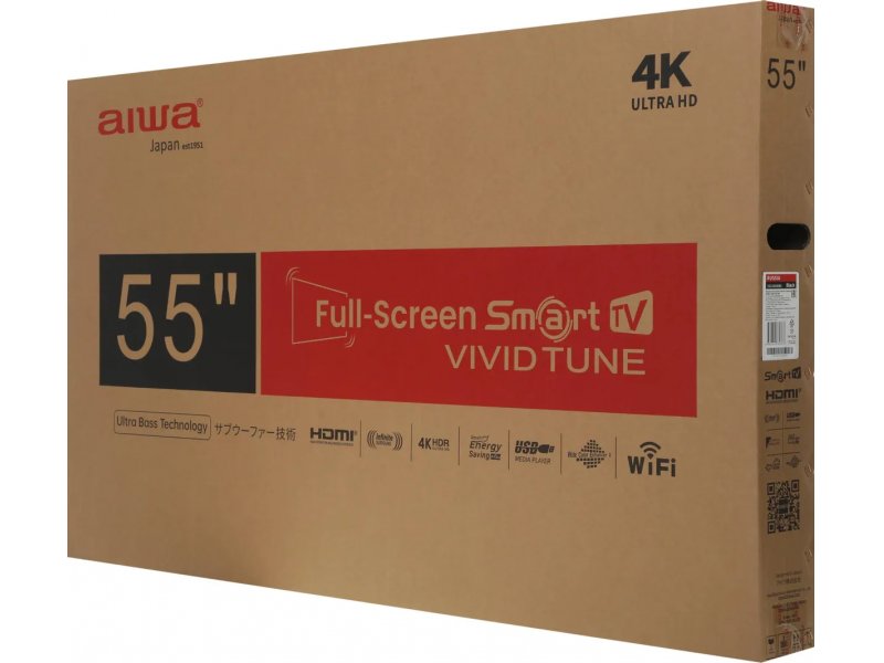 LED телевизор Aiwa JU55TS210N 4K Ultra HD