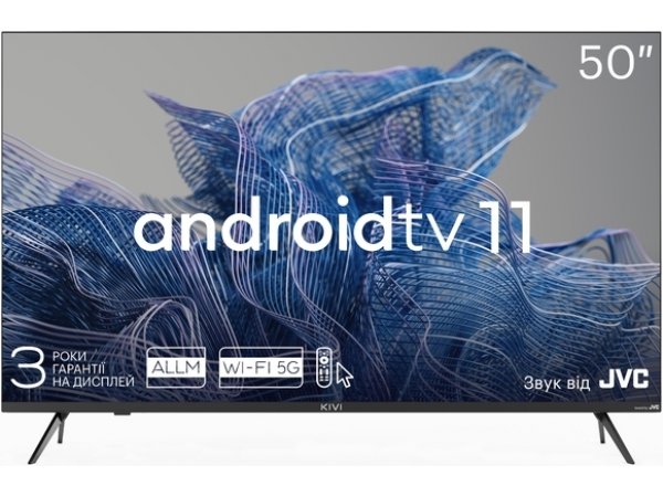 LED телевизор 4K Ultra HD KIVI 50U750NB