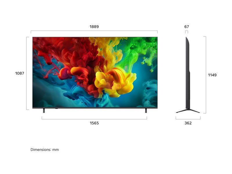 QNED телевизор LG 85QNED83B 4K Ultra HD QNED телевизор LG 85QNED83B 4K Ultra HD