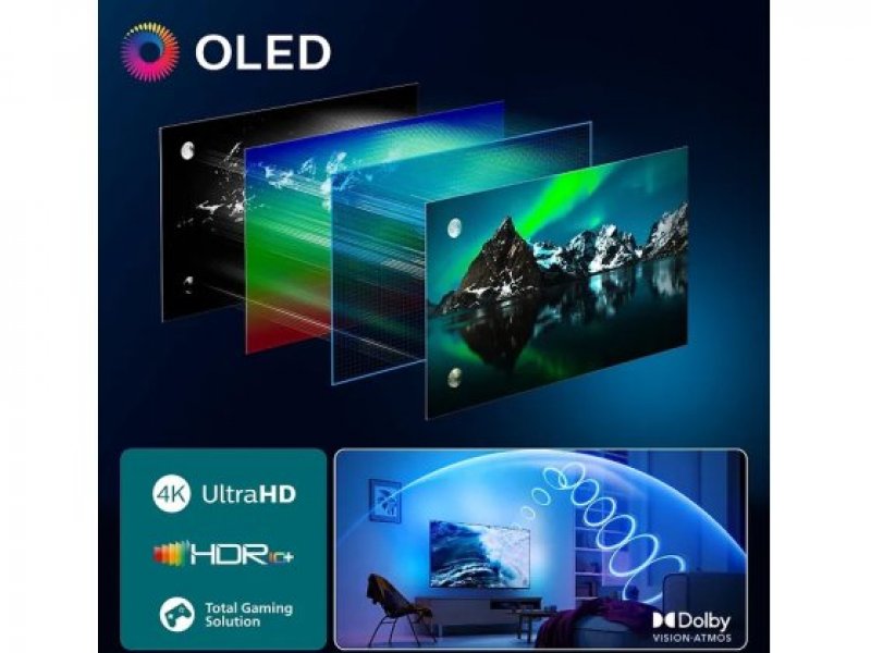 OLED телевизор Philips 55OLED770 4K Ultra HD