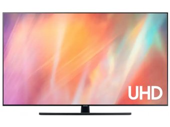 LED телевизор Samsung UE65AU7500U 2021 LED, HDR, серый титан