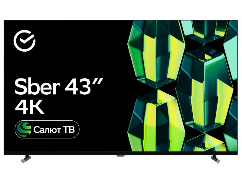 LED телевизор Sber SDX-43U4124 4K Ultra HD