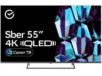 QLED телевизор Sber SDX-55UQ5231 4K Ultra HD