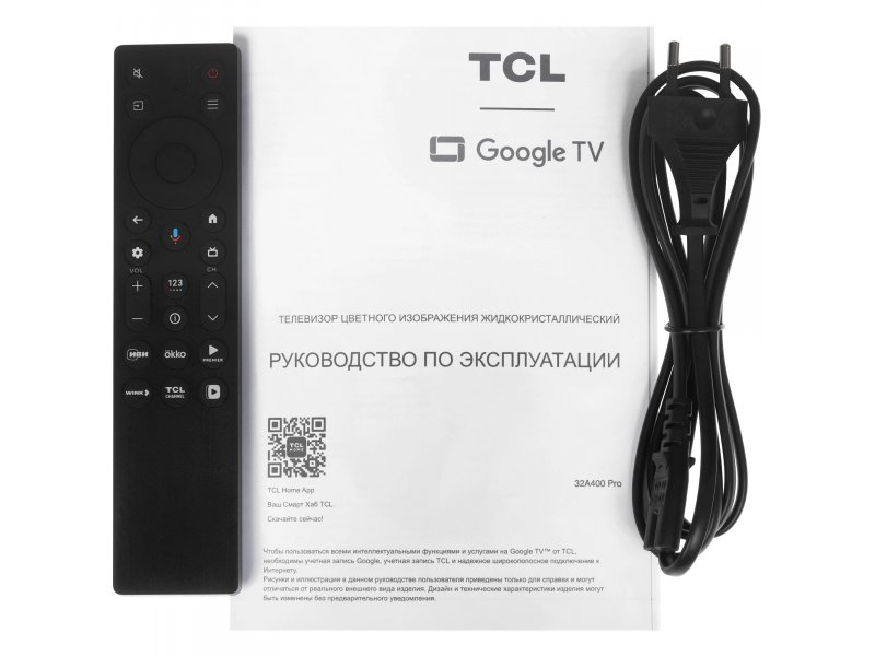 QLED телевизор TCL 32A400 Pro Full HD