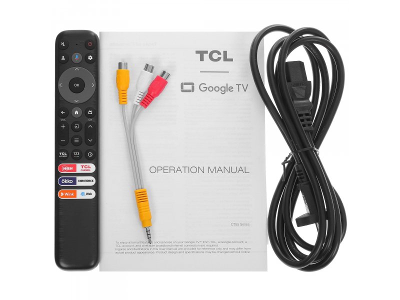 QD-Mini LED телевизор TCL 55C755 4K Ultra HD QD-Mini LED телевизор TCL 55C755 4K Ultra HD