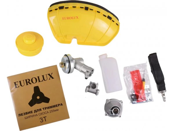 Бензиновый триммер Eurolux TR-1000T комплект из 2-х коробок