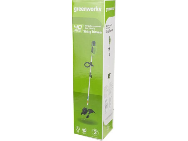 Электрический триммер Greenworks G40LT без АКБ, без ЗУ [2101507]