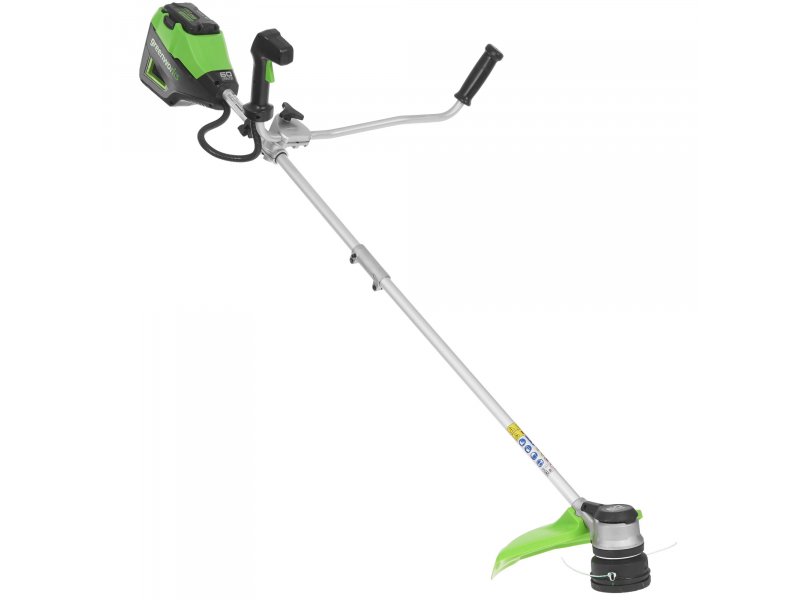Электрический триммер Greenworks GD60BCBK4 1хАКБ 4Ач