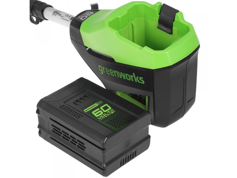 Электрический триммер Greenworks GD60BCBK4 1хАКБ 4Ач Электрический триммер Greenworks GD60BCBK4 1хАКБ 4Ач