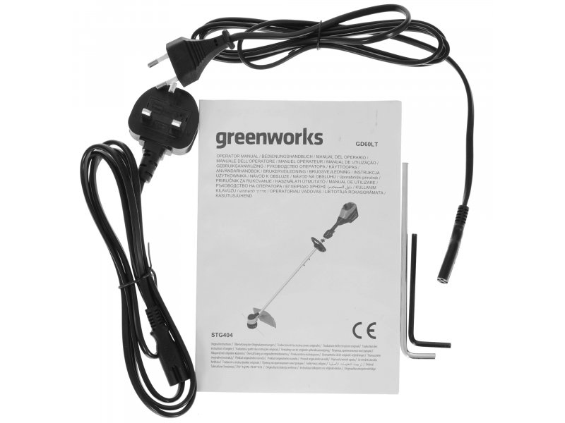 Электрический триммер Greenworks GD60LTK4 1хАКБ 4Ач Электрический триммер Greenworks GD60LTK4 1хАКБ 4Ач