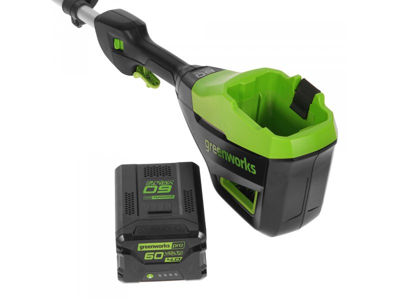 Электрический триммер Greenworks GD60LTK4 1хАКБ 4Ач Электрический триммер Greenworks GD60LTK4 1хАКБ 4Ач