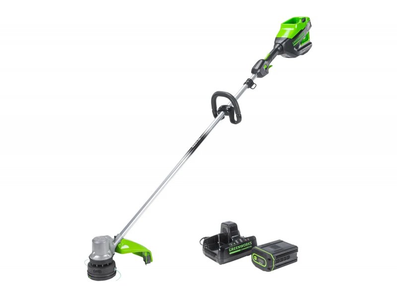 Электрический триммер Greenworks GD82LTK2 1хАКБ 2.5Ач