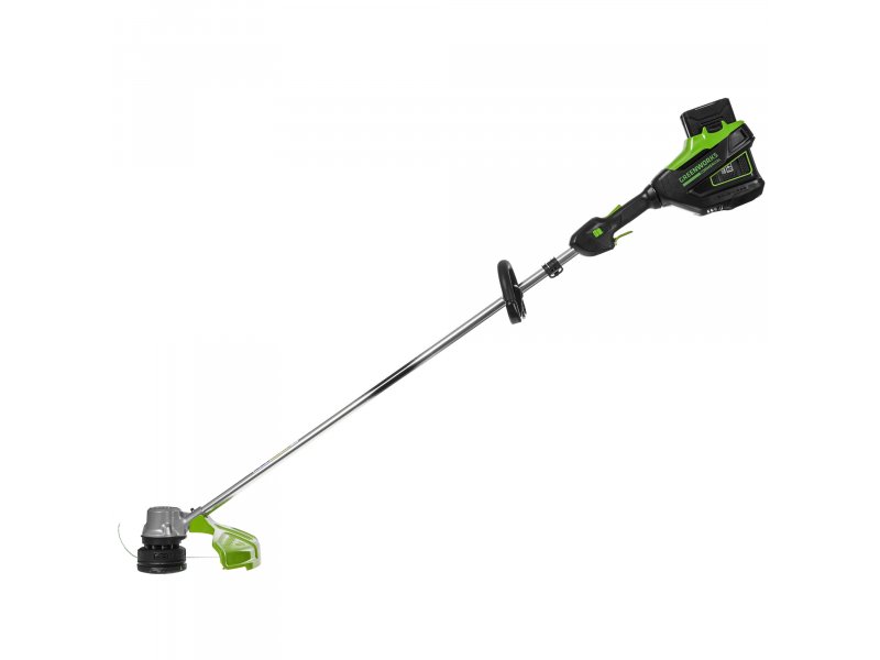 Электрический триммер Greenworks GD82LTK5 1АКБ 5Ач Электрический триммер Greenworks GD82LTK5 1АКБ 5Ач