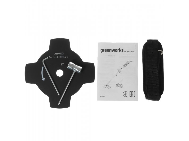 Электрический триммер Greenworks GST1246 1200 Вт Электрический триммер Greenworks GST1246 1200 Вт