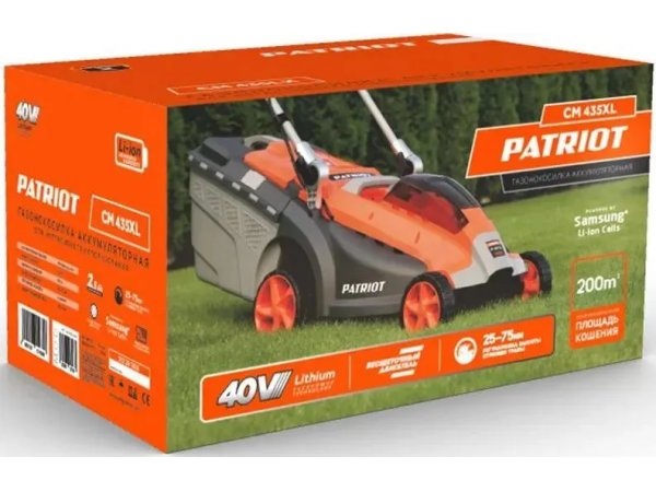 Электрическая газонокосилка Patriot CM 435 XL Электрическая газонокосилка Patriot CM 435 XL