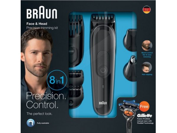Набор для стайлинга 8-в-1 Braun MGK3060 Набор для стайлинга 8-в-1 Braun MGK3060