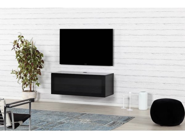 Тумба под ТВ Sonorous ST 110I BLK BLK WL Тумба под ТВ Sonorous ST 110I BLK BLK WL