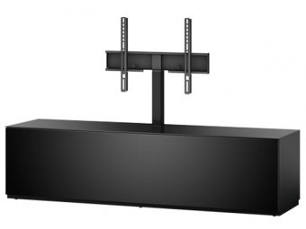 Тумба под ТВ Sonorous ST 161F BLK BLK BS Тумба под ТВ Sonorous ST 161F BLK BLK BS
