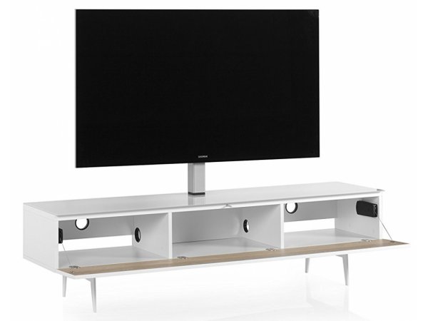 Тумба под ТВ Sonorous ST 361F WHT MOL SL