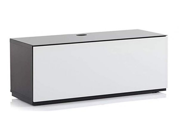 Тумба под ТВ Sonorous ST 110F BLK WHT BS Тумба под ТВ Sonorous ST 110F BLK WHT BS