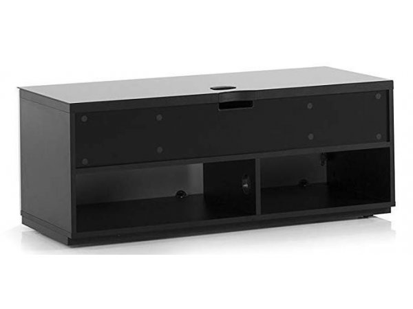 Тумба под ТВ Sonorous ST 110F BLK WHT BS Тумба под ТВ Sonorous ST 110F BLK WHT BS