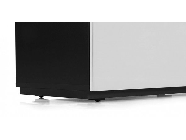 Тумба под ТВ Sonorous ST 110F BLK WHT BS Тумба под ТВ Sonorous ST 110F BLK WHT BS