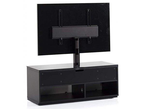 Тумба под ТВ Sonorous ST 111F BLK WHT BS Тумба под ТВ Sonorous ST 111F BLK WHT BS