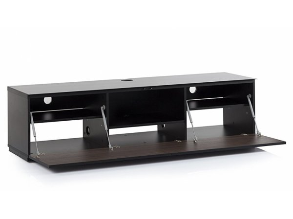 Тумба под ТВ Sonorous ST 160F BLK WNT BS Тумба под ТВ Sonorous ST 160F BLK WNT BS