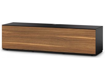 Тумба под ТВ Sonorous ST 160F BLK WNT BS Тумба под ТВ Sonorous ST 160F BLK WNT BS