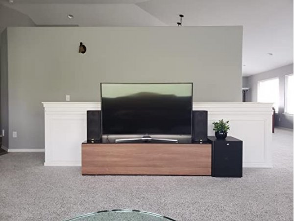 Тумба под ТВ Sonorous ST 161F BLK CWN BS