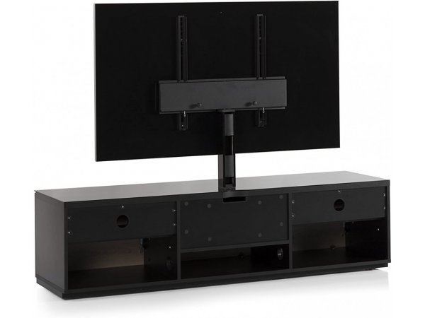 Тумба под ТВ Sonorous ST 161F BLK WNT BS