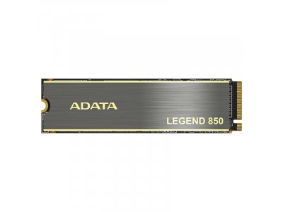 SSD накопитель ADATA Legend 850 512ГБ, M.2 2280, PCIe 4.0 x4, NVMe [ALEG-850-512GCS]