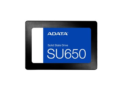 SSD накопитель ADATA SU650 480ГБ, 2.5" SATA, SATA III, [ASU650SS-480GT-R]