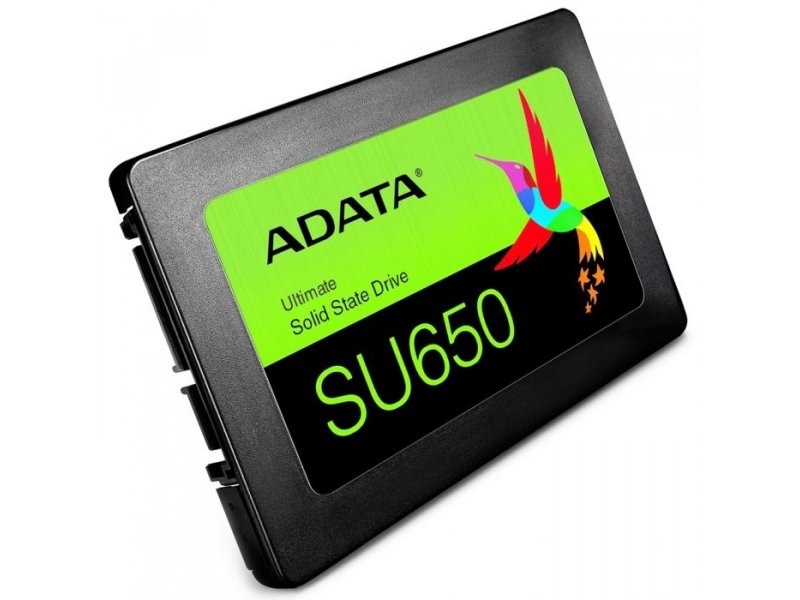 SSD накопитель ADATA Ultimate SU650 960ГБ, 2.5" SATA, SATA III, [ASU650SS-960GT-R]