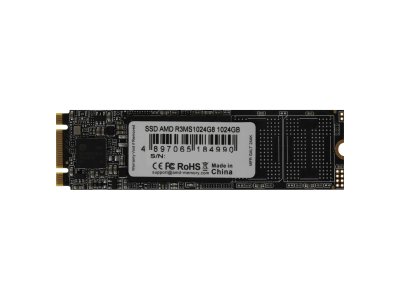 SSD накопитель AMD Radeon 1ТБ, M.2 2280, SATA III, [R3MS1024G8]