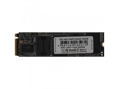 SSD накопитель AMD Radeon R3 Series 1Тб, M.2 2280, PCIe 3.0 x4, NVMe [R3MP31024G8]