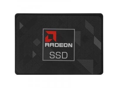 SSD накопитель AMD Radeon R3 Series 512ГБ, 2.5" SATA, SATA III, [R3SL0512G2]