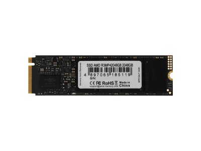 SSD накопитель AMD Radeon R3MP42048G8 2ТБ, M.2 2280, PCIe 4.0 x4, NVMe [R3MP42048G8]
