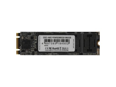 SSD накопитель AMD Radeon R3MS0960G8 960 ГБ, M.2 2280, SATA III, [R3MS0960G8]