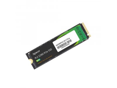 SSD накопитель Apacer AS2280 256ГБ, M.2 2280, PCIe 3.0 x4, NVMe [AP256GAS2280P4U-1]