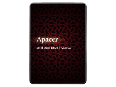 SSD накопитель Apacer AS350X 2ТБ, 2.5" SATA, SATA III, [AP2TBAS350XR-1]