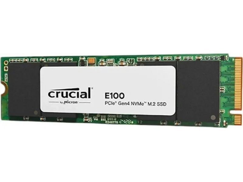 SSD накопитель Crucial E100 2ТБ, M.2 2280, PCIe 4.0 x4, NVMe [CT2000E100SSD8]